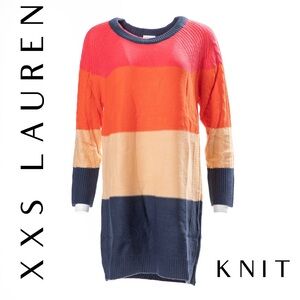 NWT Lularoe Lauren Sweater Dress Size XXS Great Colors!